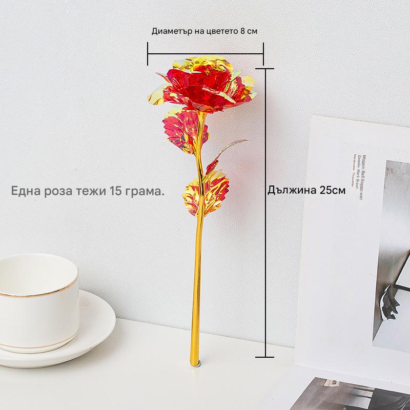 🌹【Купете едно, вземете едно безплатно】Седемцветна ослепителна вечна роза
