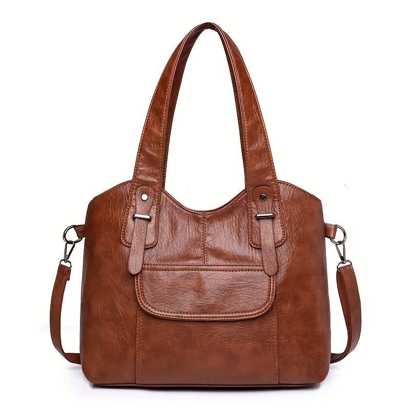 💓👜Ново! Мека кожена чанта 👛 Елегантна и просторна. 50% отстъпка!