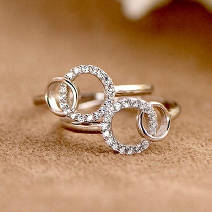 💍Луксозен двойно заключващ се пръстен за жени