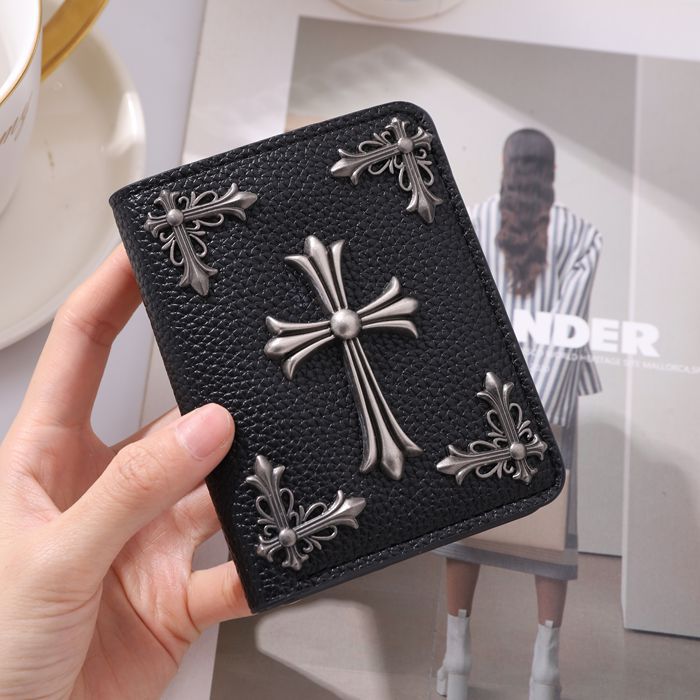 👛Портфейл с шарка на личи от Chrome Hearts комбинация от стил и практичност