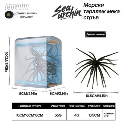 🎣🐟Примамка мека стръв бионичен мек червей