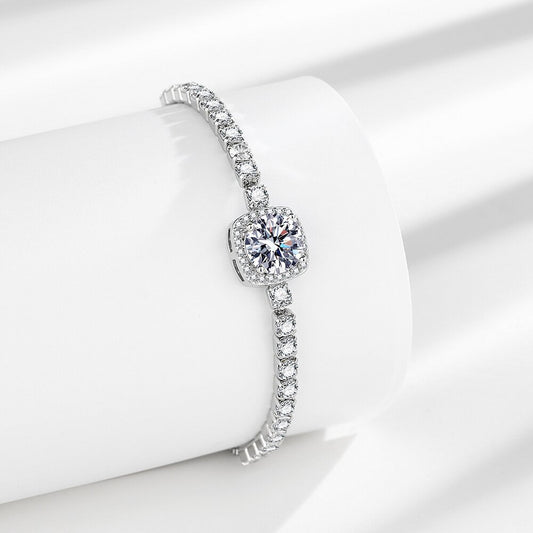 💎Гривна от моасанит, уникален и универсален стил за жени.