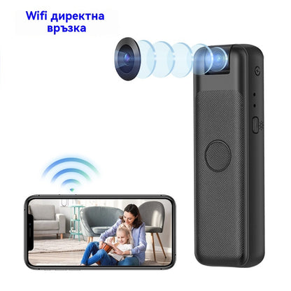 🔥【Офертата е за ограничено време!】⏳Висококачествена камера, преносим рекордер за носене на гърди, професионална екшън камера.