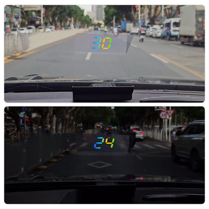 🚗Автомобилен HUD дисплей｜HD GPS проекция｜Скорост в реално време и по-безопасно шофиране