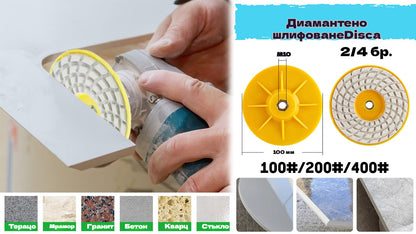 【Купете 1, вземете 1 безплатно】Диамантен шлифовъчен диск